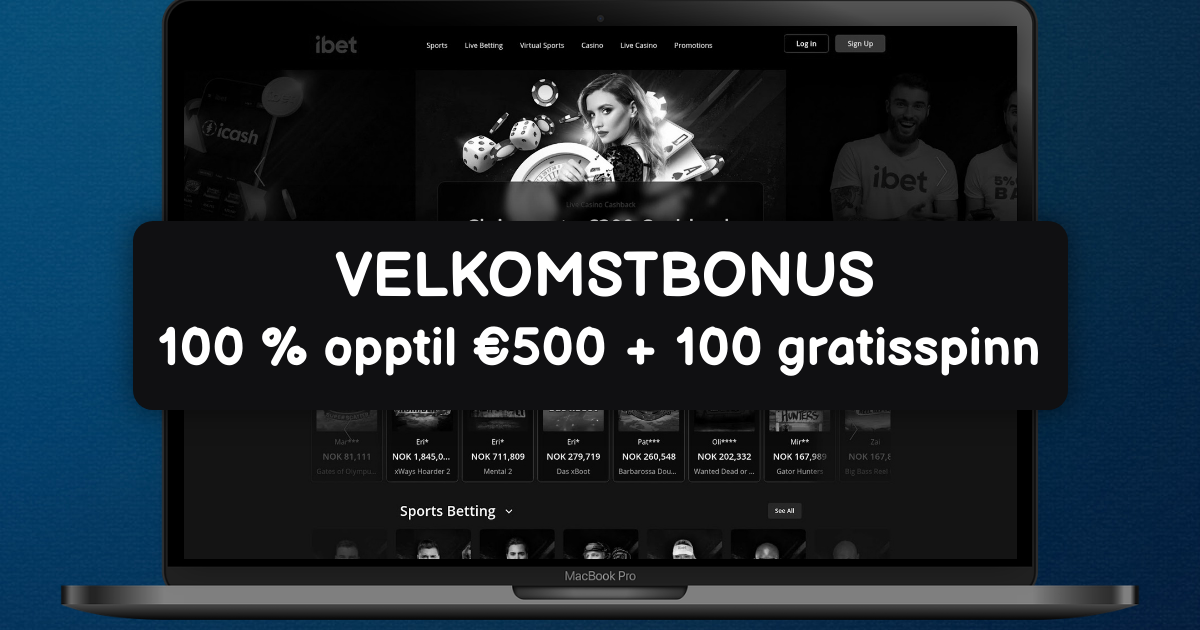 Ibet Casino banner